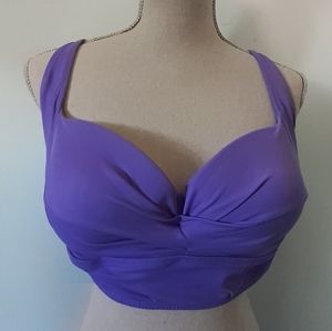 Torrid bathing suit top size 0